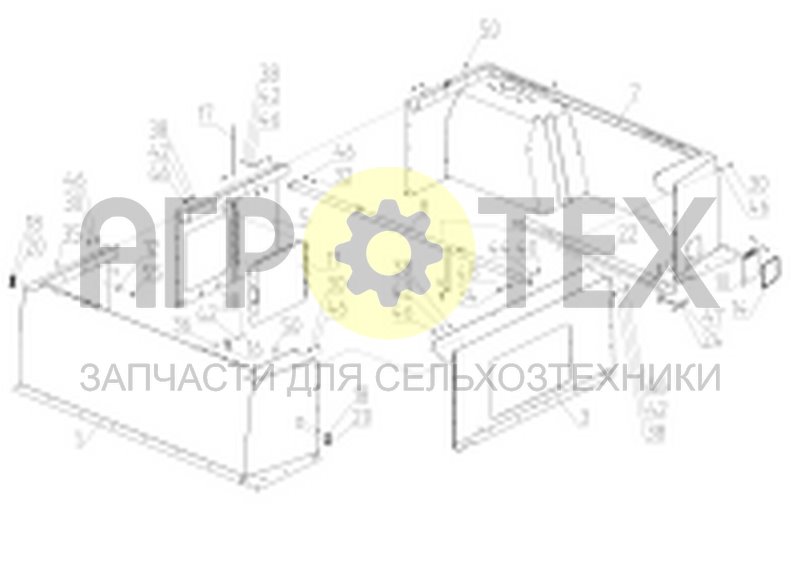 Чертеж Строение верхнее (152.45.04.000)